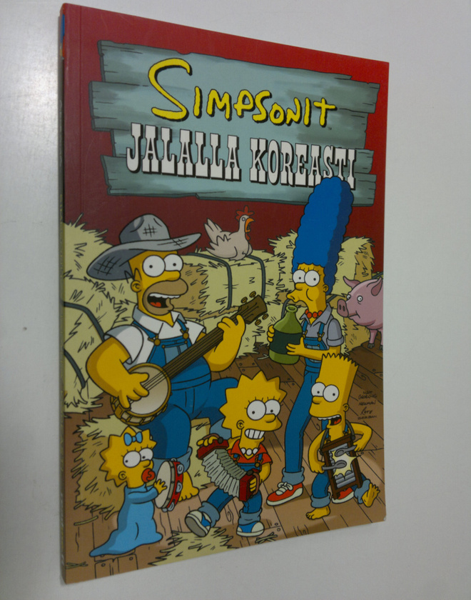 Matt Groening : Simpsonit : jalalla koreasti