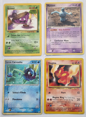 Pokemon Keräilykortit 4 erilaista