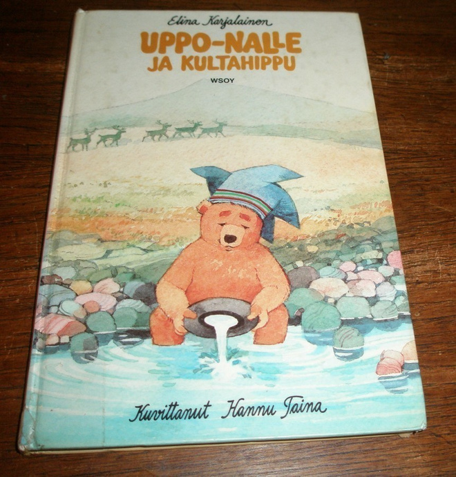 Uppo-Nalle ja kultahippu Elina Karjalainen