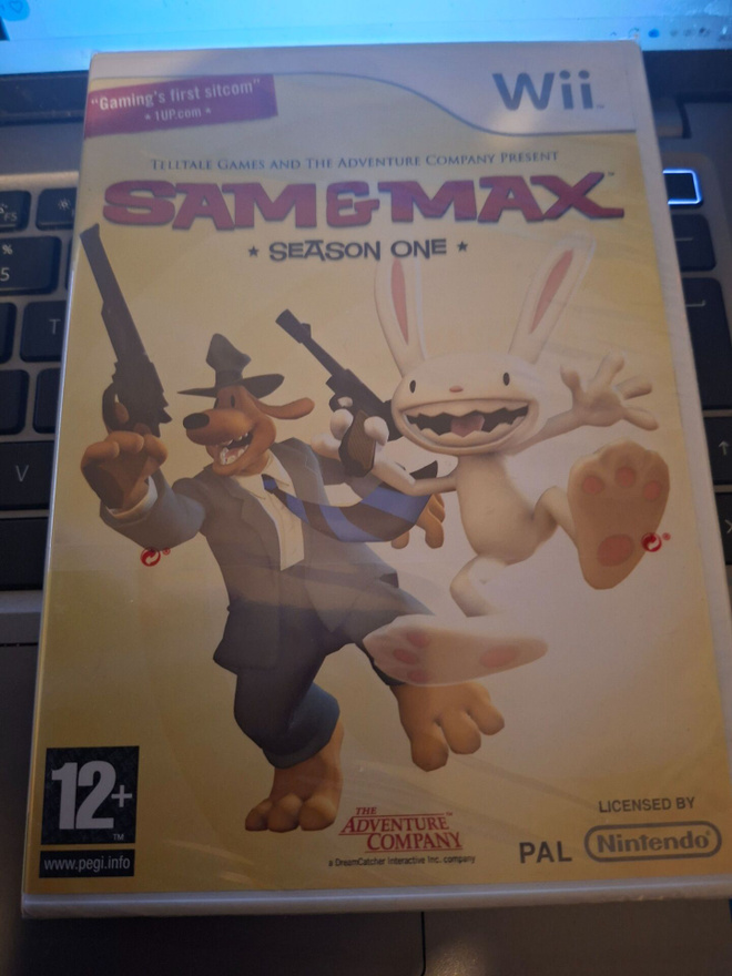 Wii Sam & Max Season 1, avaamaton NIB