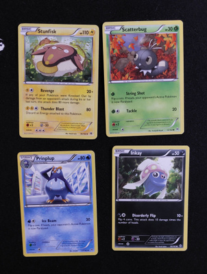 Pokemon kortit 4kpl (#75 Breakthrough)