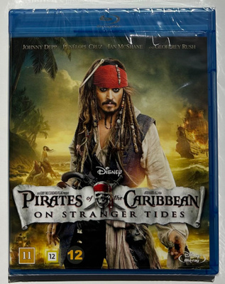 Pirates Of The Caribbean : Vierailla vesillä - Blu-ray, uusi