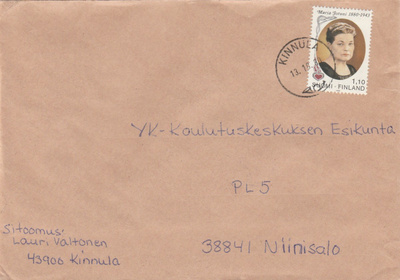 Postileima, KINNULA