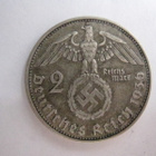 Natsi-Saksa 2 Reichsmark 1936 D Hindenburg - pikkukuva 1