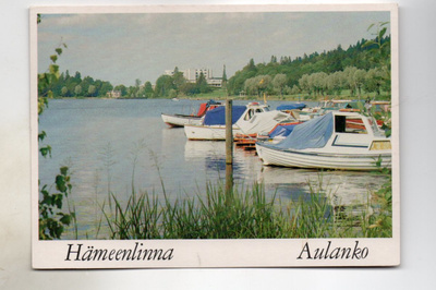 Hämeenlinna: Veneitä Aulangon lähellä
