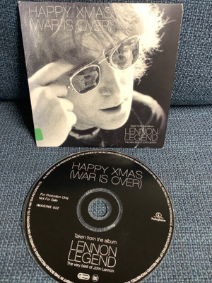 JOHN LENNON:HAPPY XMAS (WAR IS OVER) BEATLES (PROMO)