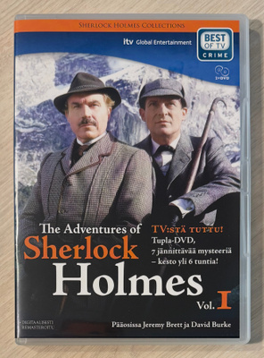 Sherlock Holmesin seikkailut (1984) Jeremy Brett (2DVD)