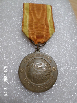 2 lk Vapaudenmitali 1939 Hieno alkuperäisellä nauhalla
