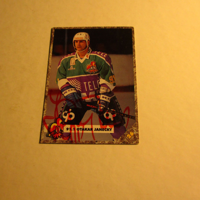 leaf lätkäkortti , jokerit -93 otakar janecky