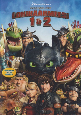 Näin koulutat lohikäärmeesi 1&2 (2DVD) suomipuhe (UUSI)