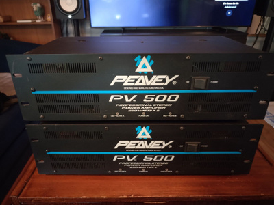 Peavey pv500 vahvistimet