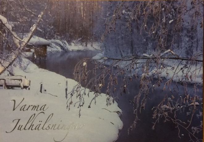 Talvimaisema foto R