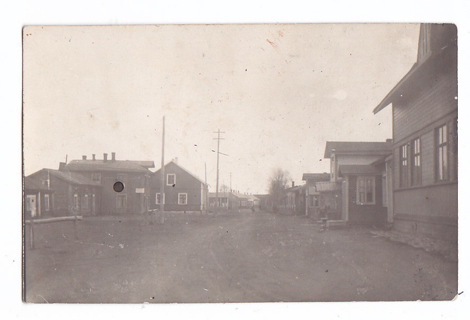 VANHA Valokuva Mikä Paikkakunta? Pohjanmaa 1920-l
