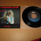 Marianne Saari 7" Muovinukke / Unta Vain, PS v.1985 - pikkukuva 1