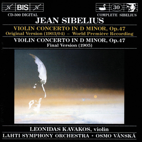 Sibelius - Viulukonsertto (Alkuperäinen versio!!) CD