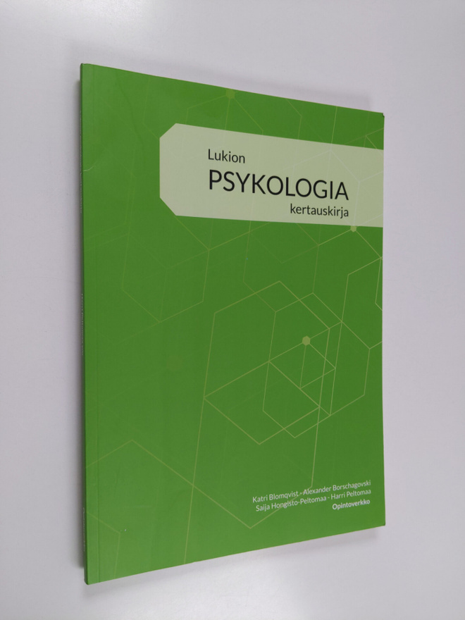 Harri Peltomaa : Lukion psykologia : kertauskirja
