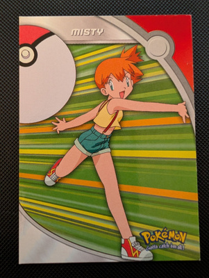 Misty Heroes & Villains Pokemon Topps