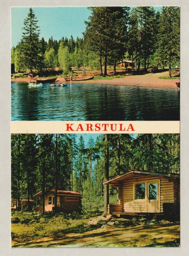 Postikortti: Hämeenpuron leirintäalue, Karstula