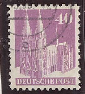 Bund Mi 90a Ia WB o (Feld A56)