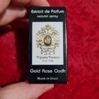 Hajuvesinäyte Tiziana Terenzi Gold Rose Oudh - pikkukuva 1