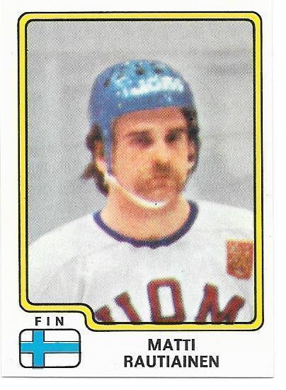 1979-80 Panini VM #179 Matti Rautiainen Suomi Ilves Tappara