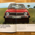 Esite Honda Civic 1200 3-ovinen ja 5-ovinen - pikkukuva 2
