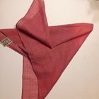 Vintage Marimekko huivi. Punainen - pikkukuva 4
