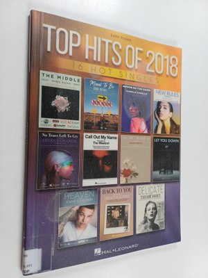 Hal Leonard Corp : Top Hits of 2018