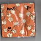 SERVETTIPAKETTI °°LYHTYKOISO°° / Havi (UUSI) - pikkukuva 1