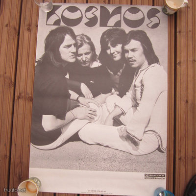 KOSMOS vanha ORIG keikkajuliste !! valkoinen !!