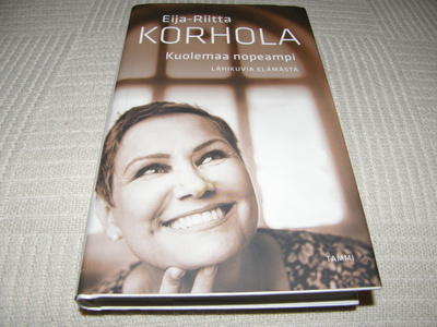 Eija-Riita Korhola Kuolemaa nopeampi -sid