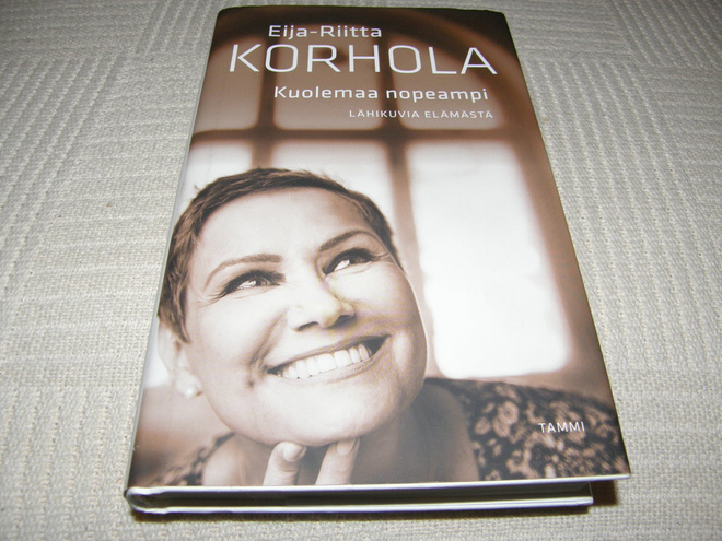 Eija-Riita Korhola Kuolemaa nopeampi  -sid