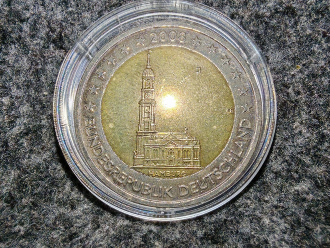 2 € Saksa 2008 Hampuri Pyhän Mikaelin kirkko