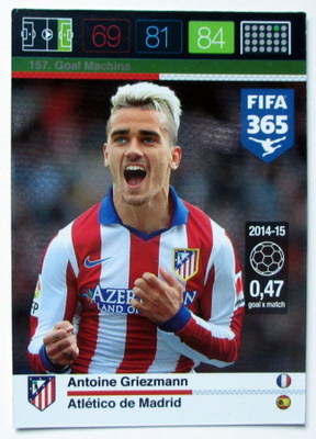 ANTOINE GRIEZMANN Goal Macine Adrenalyn XL