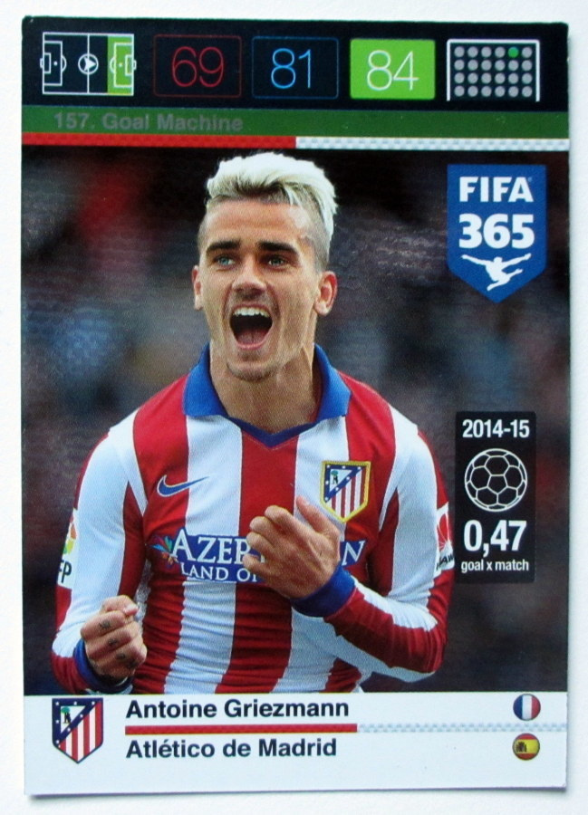 ANTOINE GRIEZMANN Goal Macine Adrenalyn XL