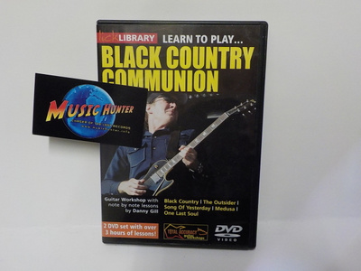 LEARN TO PLAY BLACK COUNTRY COMMUNION 2DVD