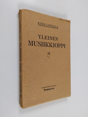 Eino Linnala : Yleinen musiikkioppi 2