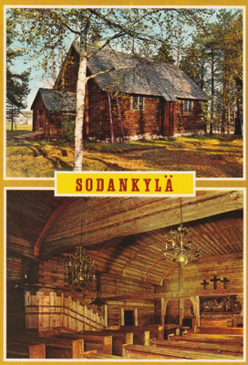 KIRKKOKORTTI - SODANKYLÄN VANHA KIRKKO - 6