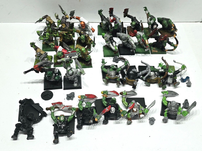 WHFB - 30kpl Orc Boyz [F43]