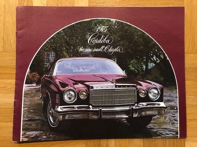 Esite Chrysler Cordoba 1975, USA Mopar