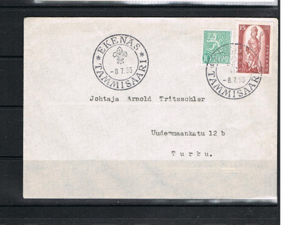 1955  Ekenäs Tammisaari - Partioleiri