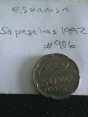 Espanja 50 pesetas 1992, km#906