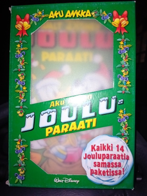 Aku Ankan Jouluparaati kaikki 14 näköispainos boxi
