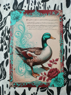 ~Vintage tyylinen kortti~ sorsa
