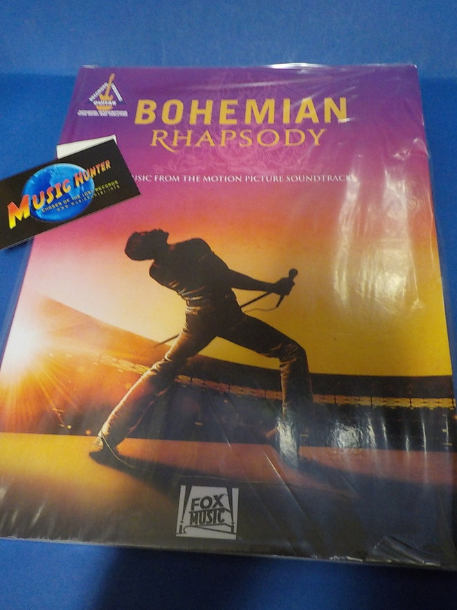 OST - BOHEMIAN RHAPSODY ( QUEEN ) UUSI KITARA NUOTTIKIRJA