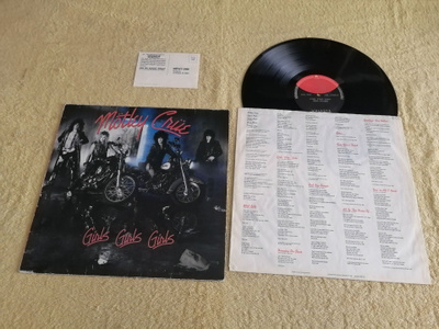 MÖTLEY CRUE - Girls Girls Girls LP