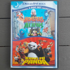 DVD: Monsters vs Aliens + Kung Fu Panda 2x DVD (DreamWorks) - pikkukuva 1