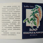 Mainoskirjanmerkki Jaakko Jalas 100 huonekasvia Otava - pikkukuva 1