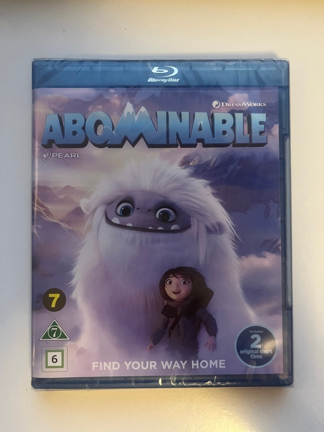 Abominable (Blu-ray) 2019 (UUSI)