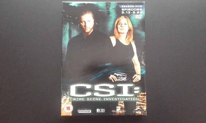 DVD: CSI 5 kausi, jaksot 13-25 3xDVD (2006)
